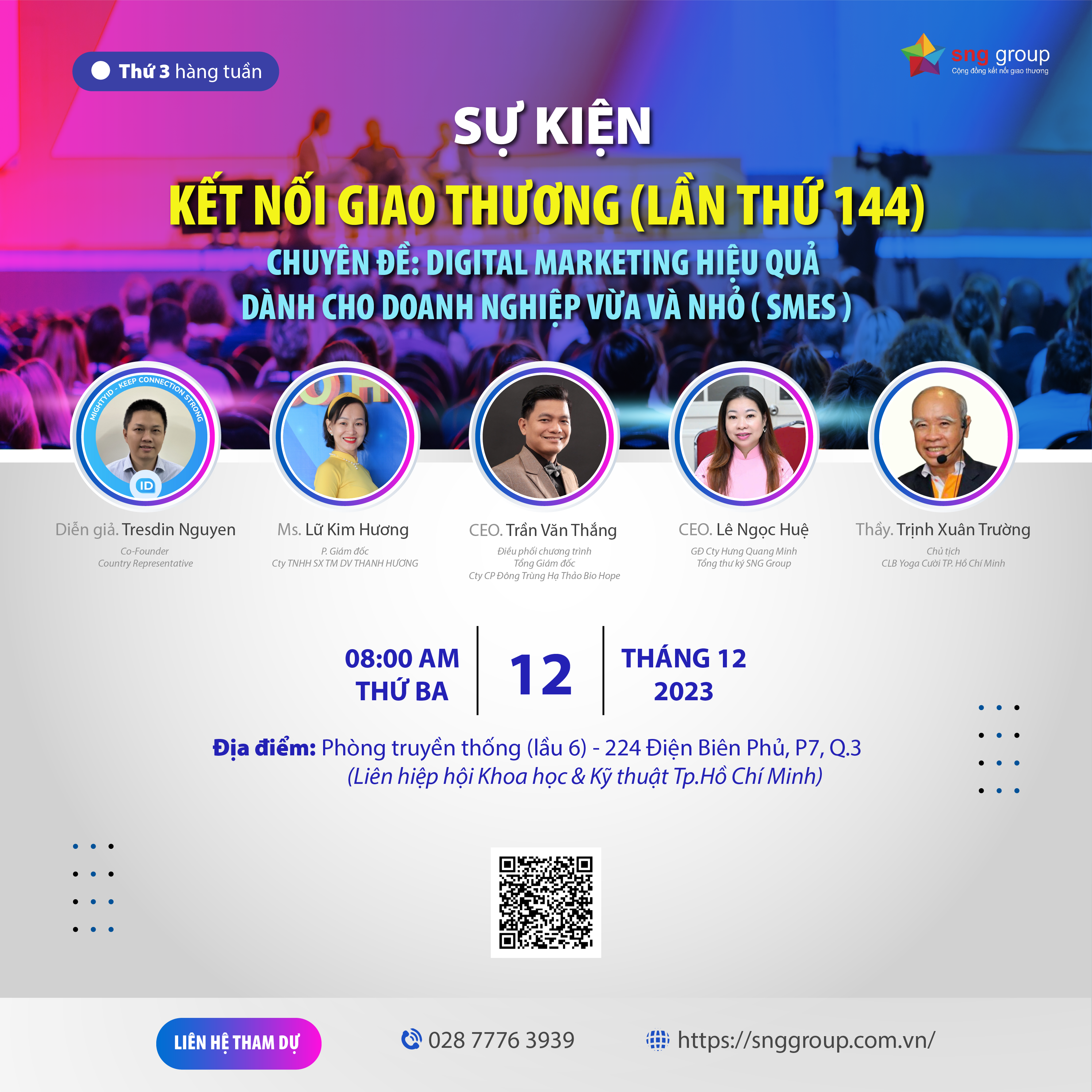 SNG Group kết nối giao thương - lần thứ 144